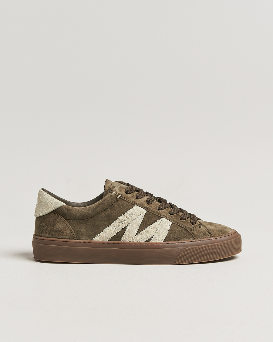 Herre | Sneakers | Moncler | Monaco Low Top Sneakers Olive