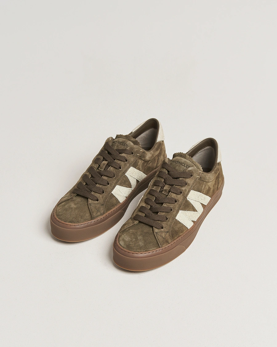 Herre | Sneakers | Moncler | Monaco Low Top Sneakers Olive