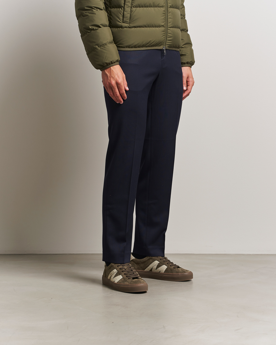 Herre | Sneakers | Moncler | Monaco Low Top Sneakers Olive