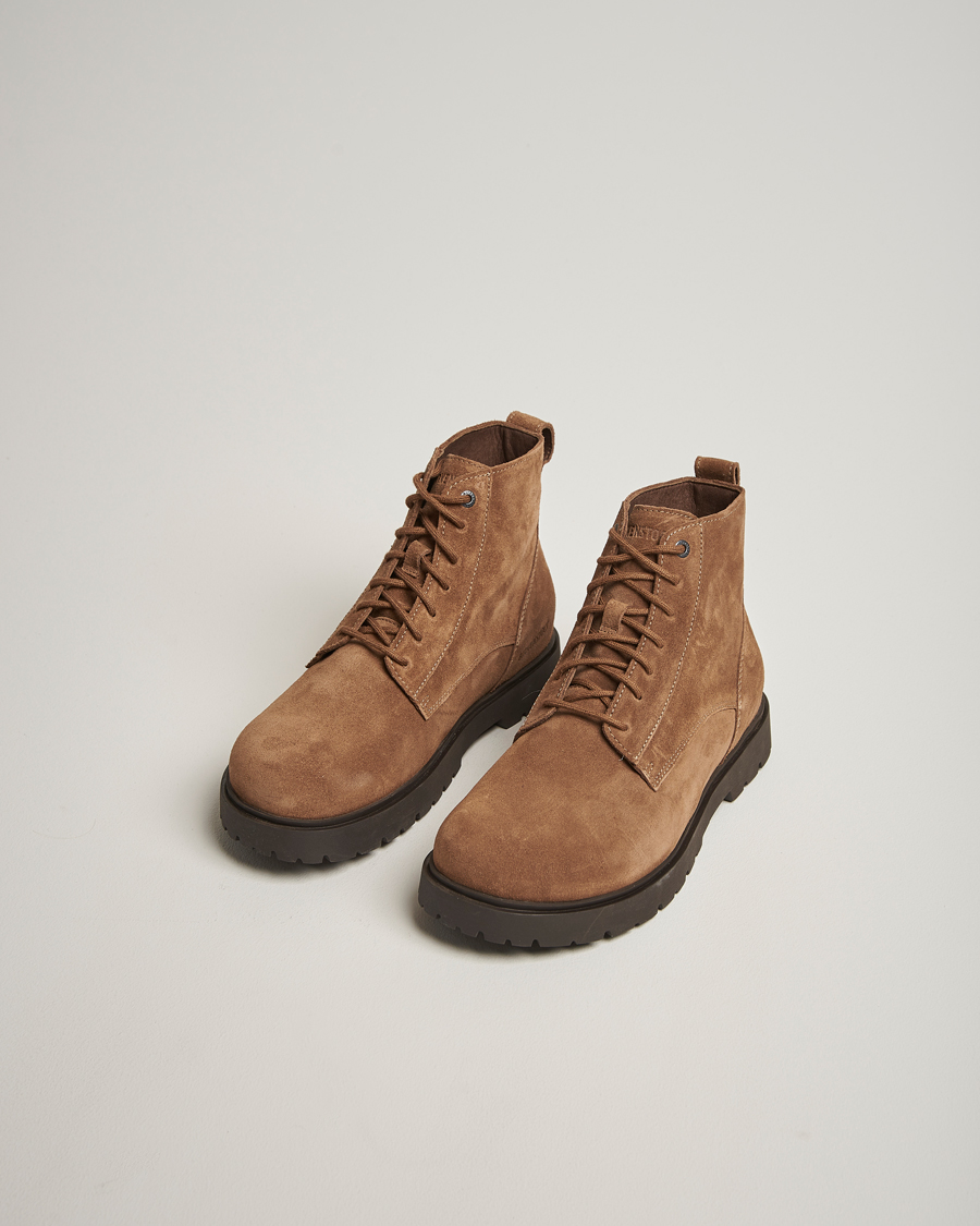 Herre | Støvler | BIRKENSTOCK | Highwood Suede Lace Boot Dark Tea
