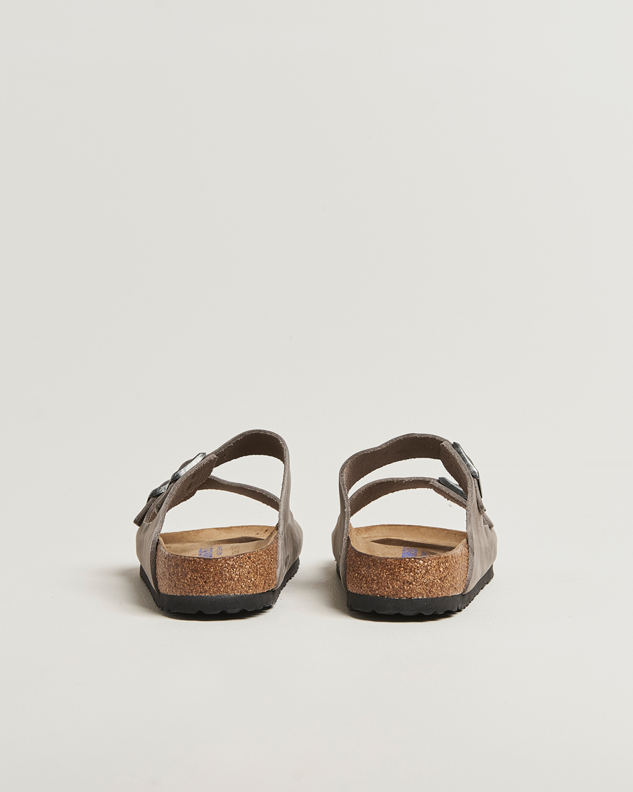 Herre | Sandaler og tøfler | BIRKENSTOCK | Arizona Soft Footbed Iron Oiled Leather