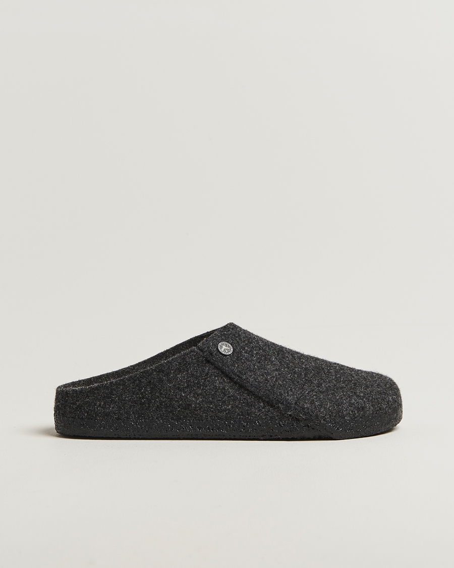 Herre | Sandaler og tøfler | BIRKENSTOCK | Zermatt Shearling Wool Felt Anthracite