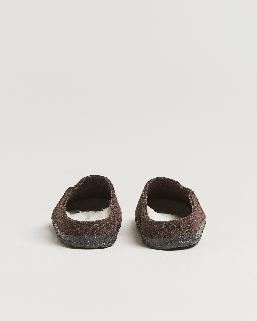 Herre | Sandaler og tøfler | BIRKENSTOCK | Zermatt Shearling Wool Felt Mocca