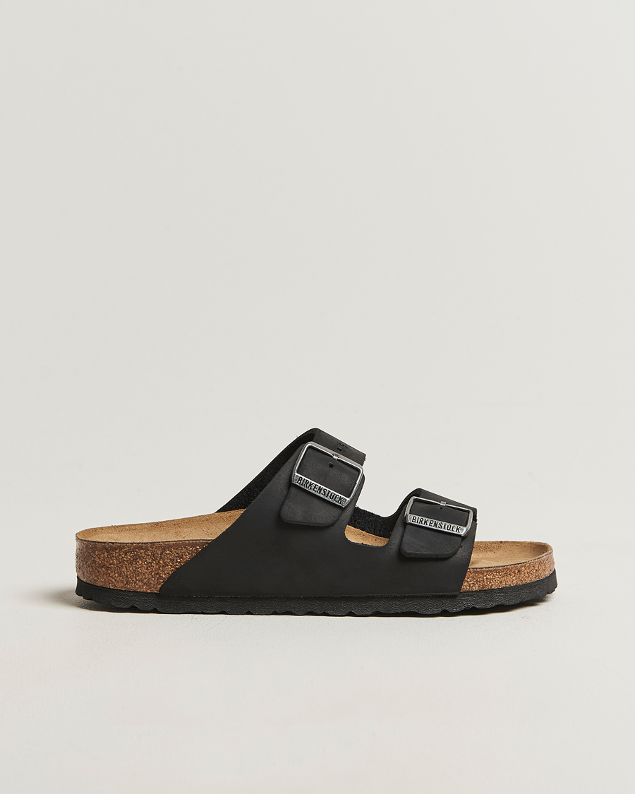 Herre | Sandaler og tøfler | BIRKENSTOCK | Woman Arizona Classic Footbed Black Oiled Leather