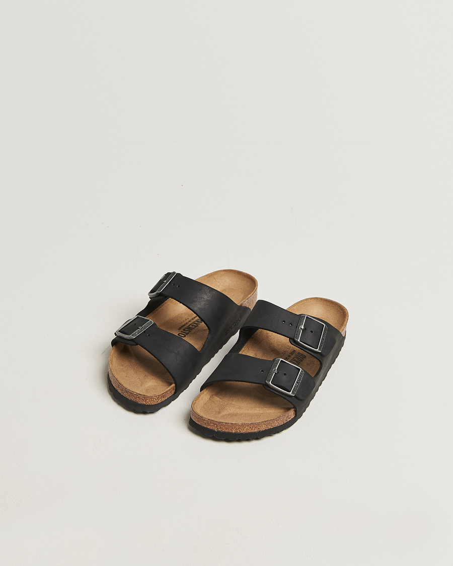 Herre | Sandaler og tøfler | BIRKENSTOCK | Woman Arizona Classic Footbed Black Oiled Leather