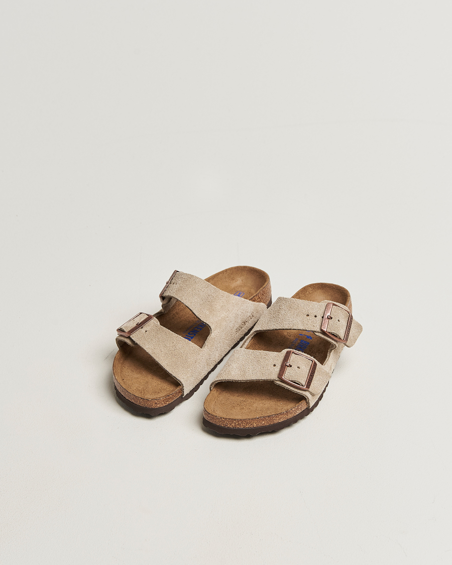 Herre | Sandaler og tøfler | BIRKENSTOCK | Woman Arizona Soft Footbed Taupe Suede