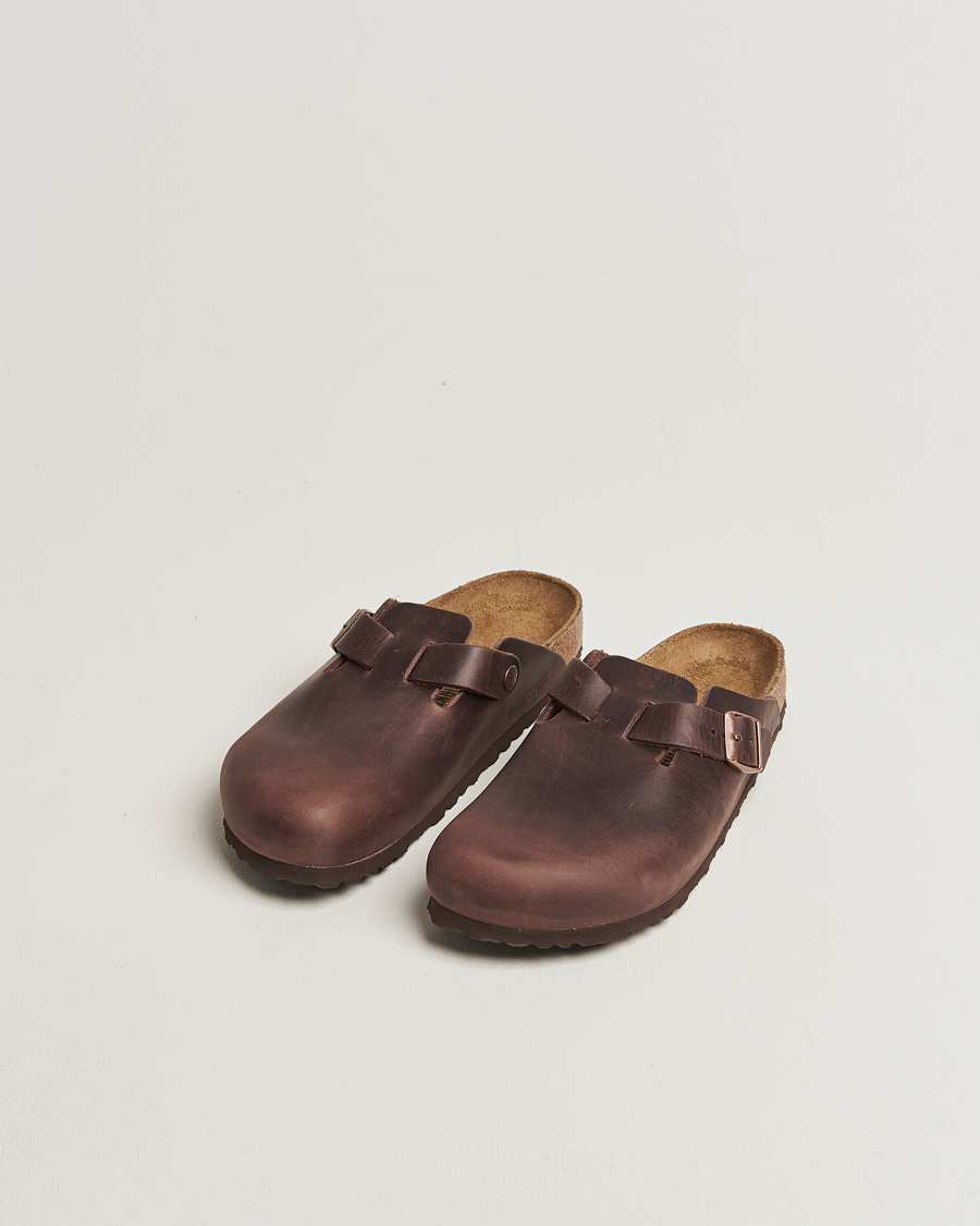 Herre | Sandaler og tøfler | BIRKENSTOCK | Woman Boston Classic Footbed Habana Oiled Leather