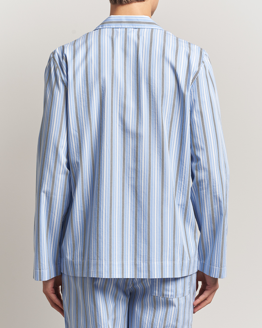 Herre | Pyjamaser og badekåper | Tekla | Poplin Pyjama Shirt Stave Stripes