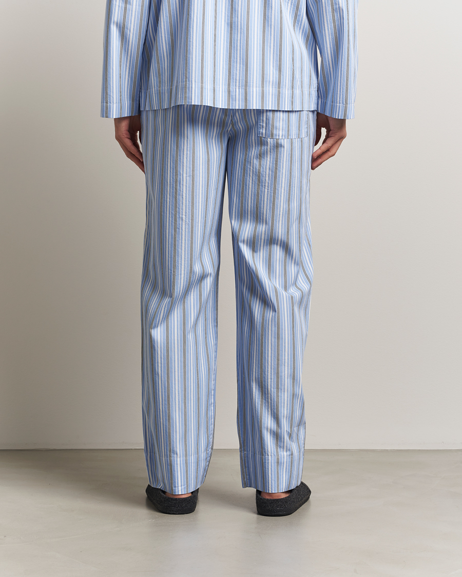 Herre | Pyjamaser og badekåper | Tekla | Poplin Pyjama Pants Stave Stripes