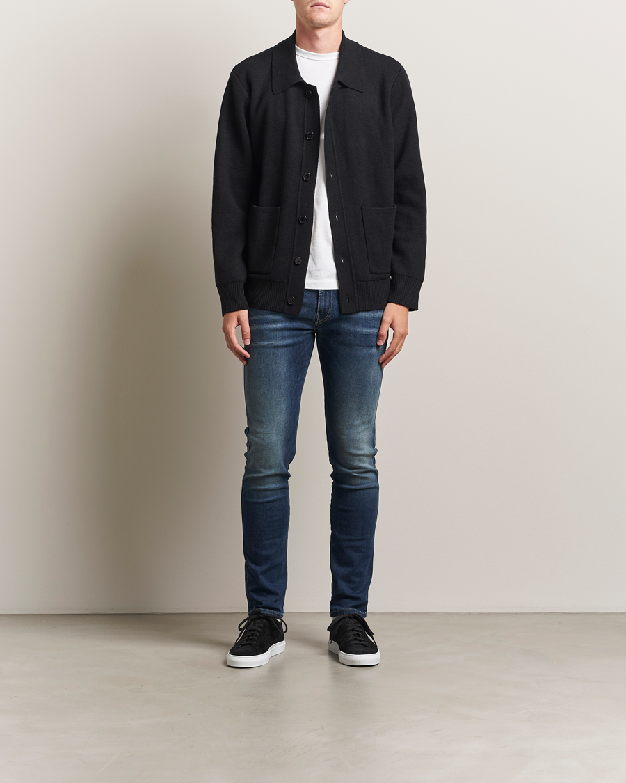 Herre | Jeans | Replay | Anbass Hyperflex Dust Jeans Dark Blue