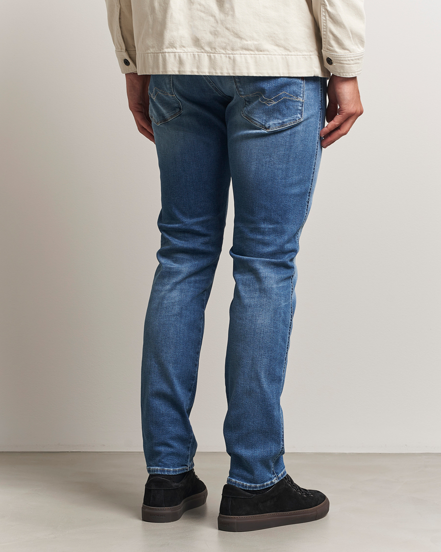 Herre | Jeans | Replay | Anbass Hyperflex Original Jeans Medium Blue