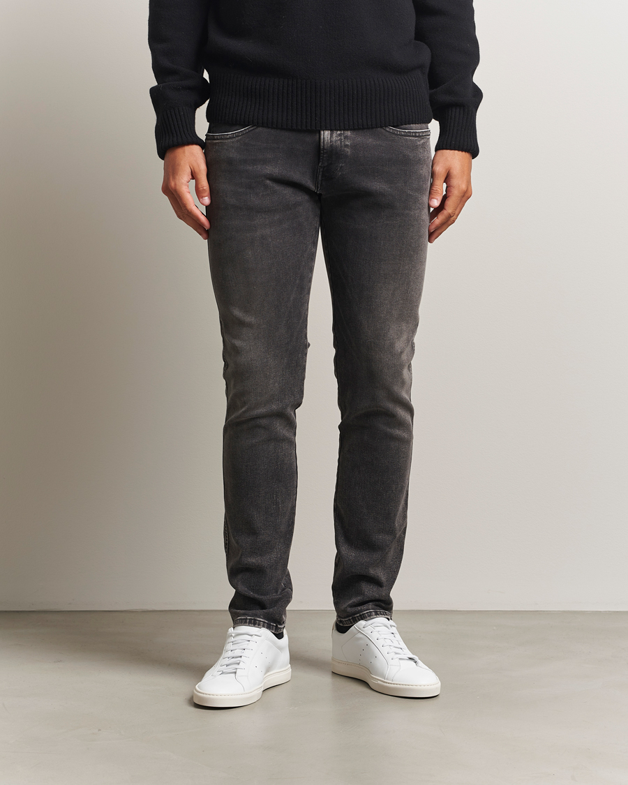 Herre | Jeans | Replay | Anbass Hyperflex Original Jeans Washed Black