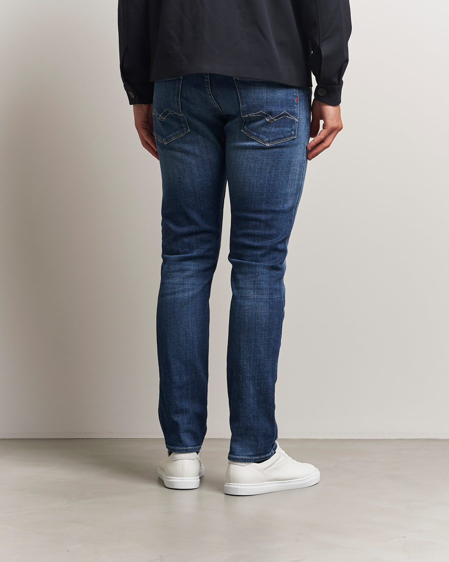 Herre | Jeans | Replay | Anbass 5 Years Wash Jeans Dark Blue