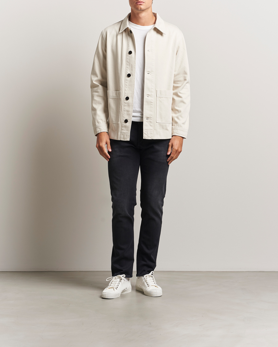 Herre | Jeans | Replay | Grover Powerstretch Jeans Washed Black