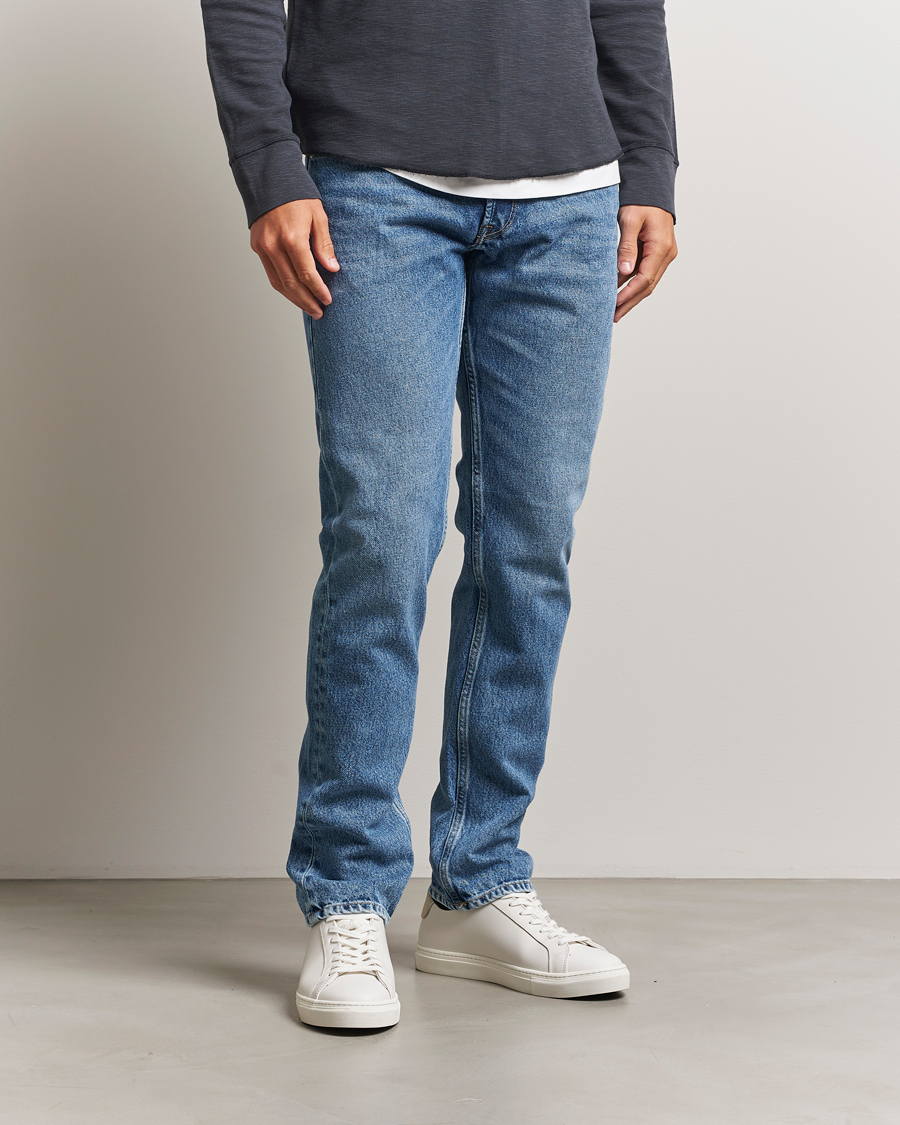 Herre | Jeans | Replay | Grover Straight Fit Rigid Jeans Light Blue
