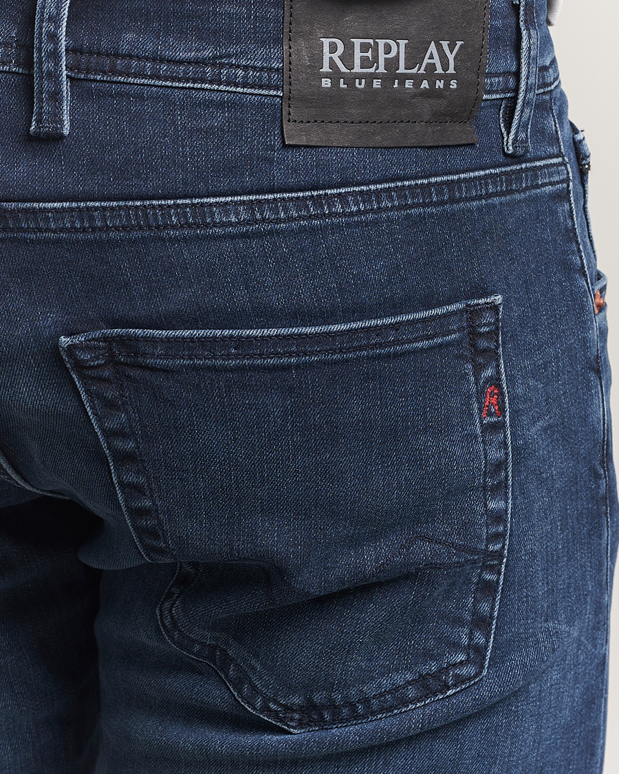 Herre | Jeans | Replay | Grover Super Stretch Bio Jeans Blue Black