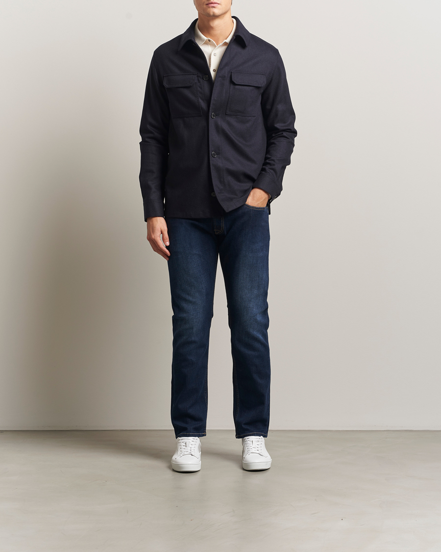 Herre | Jeans | Replay | Rocco Comfort Fit Stretch Jeans Dark Blue