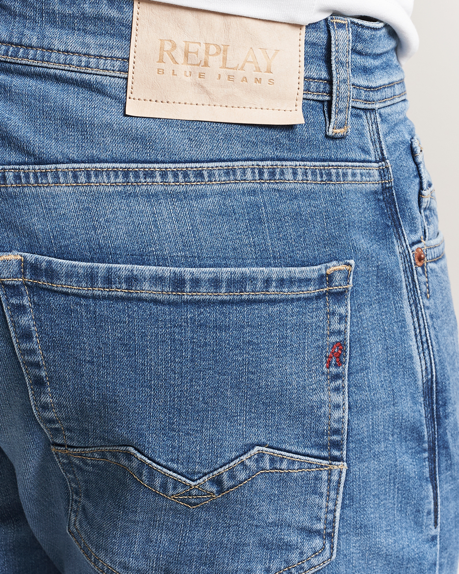 Herre | Jeans | Replay | Rocco Comfort Fit Stretch Eco Plus Jeans Medium Blue