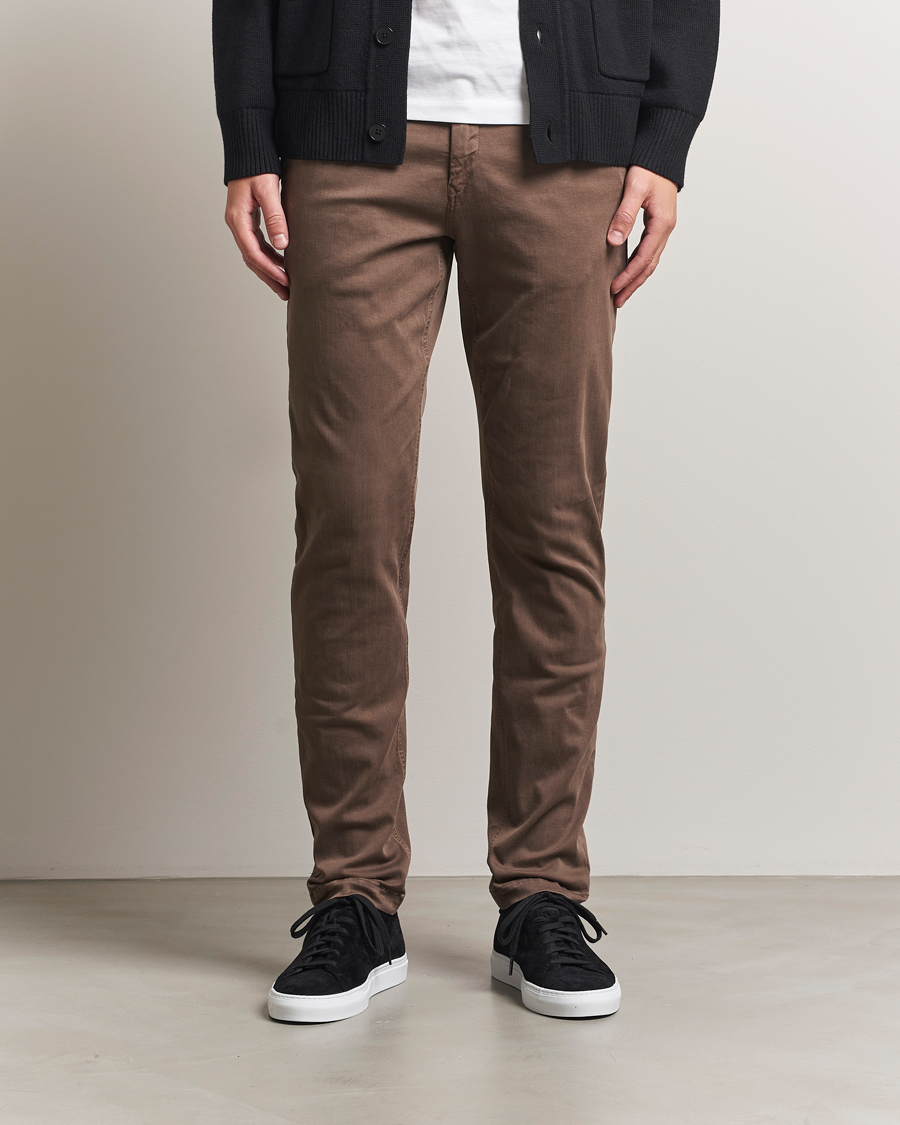 Herre | Bukser | Replay | Benni Hyperflex X-Lite Chinos Brown