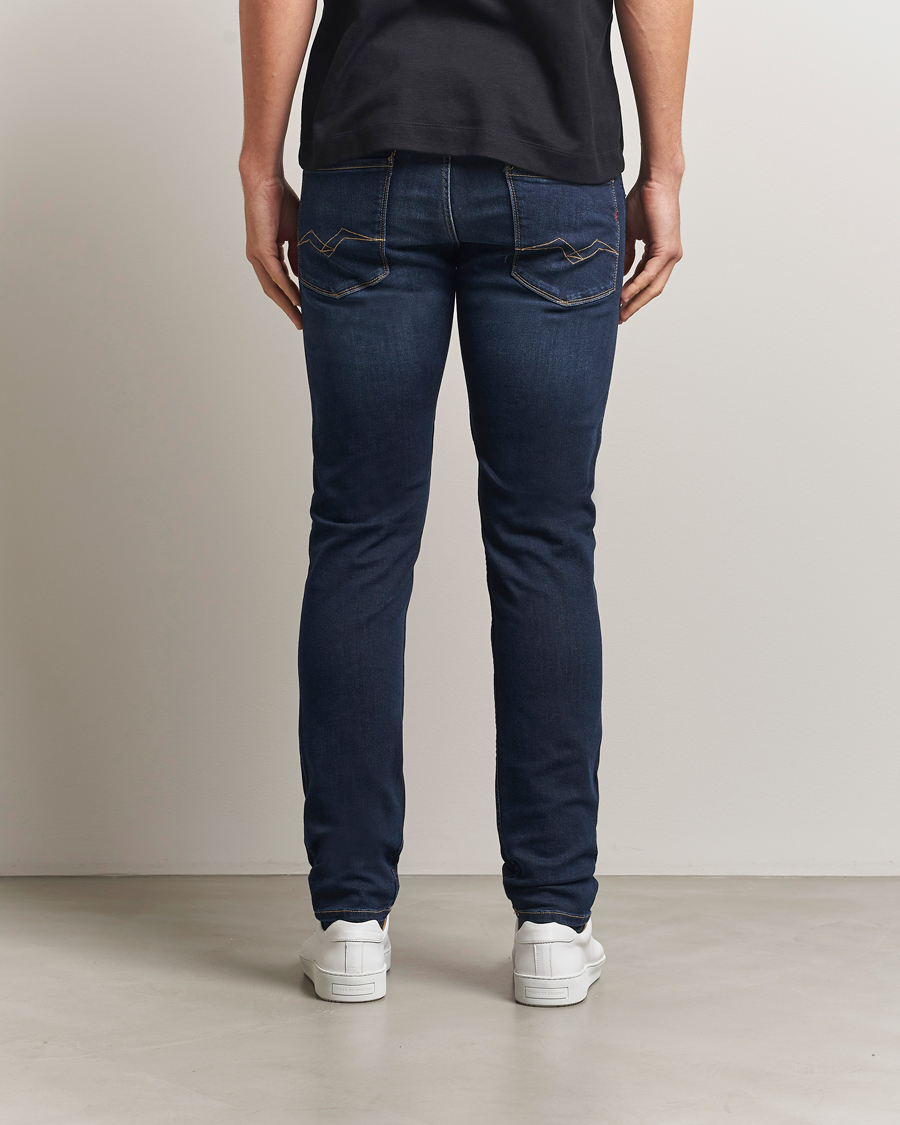 Herre | Jeans | Replay | Anbass Powerstretch Jeans Dark Blue