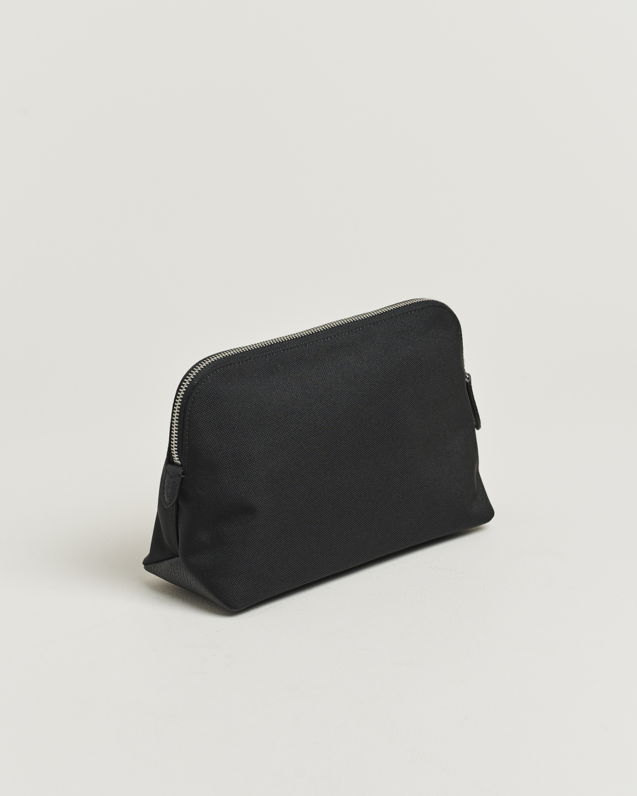 Herre | Vesker | Smythson | Canvas Norton Travel Pouch Black