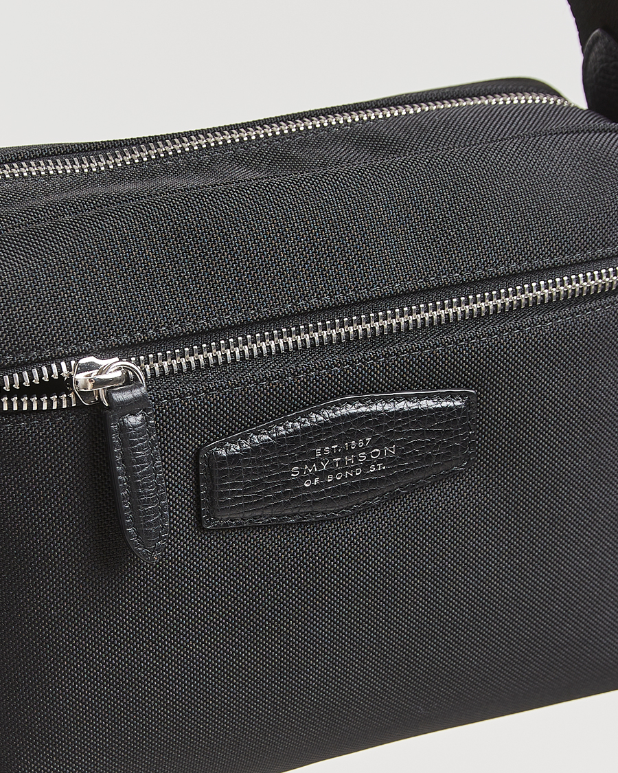 Herre | Vesker | Smythson | Canvas Norton Crossbody Bag Black