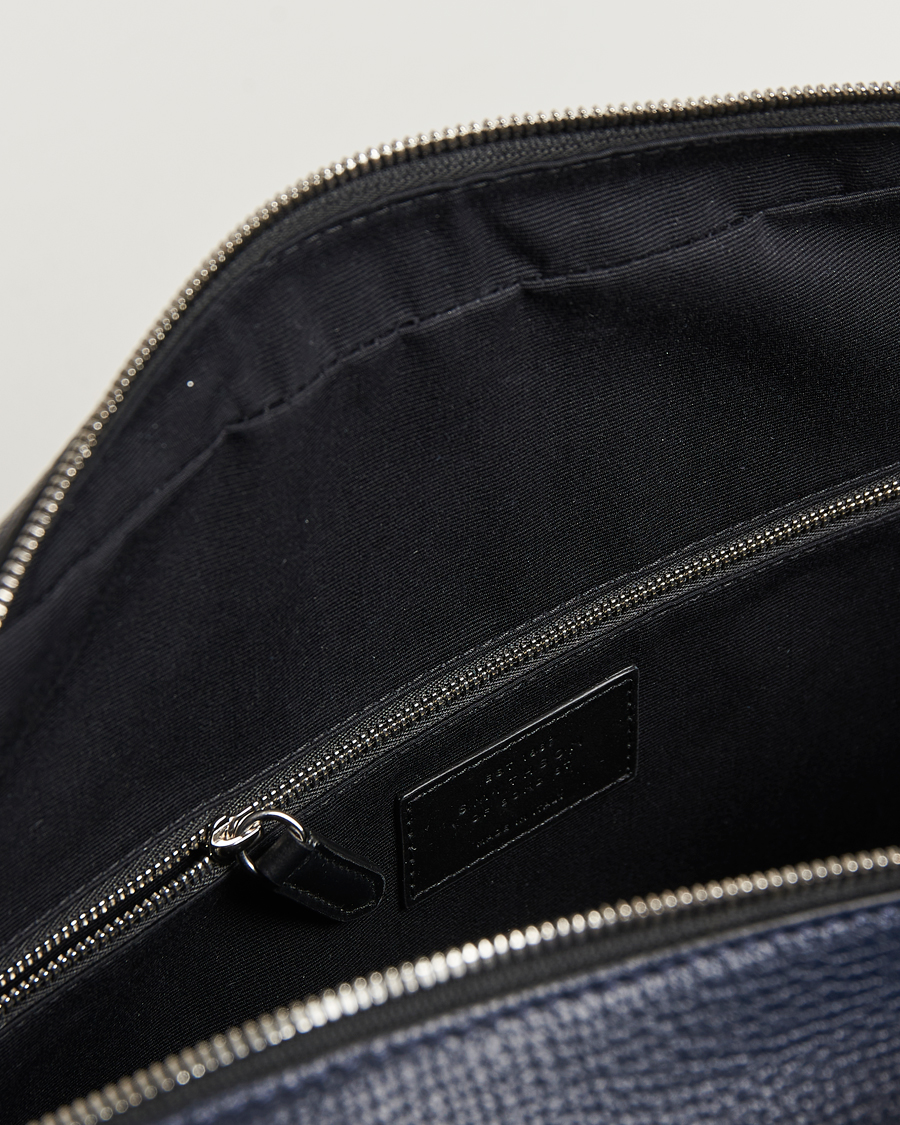 Herre | Vesker | Smythson | Ludlow 48 Hours Travel Bag Navy