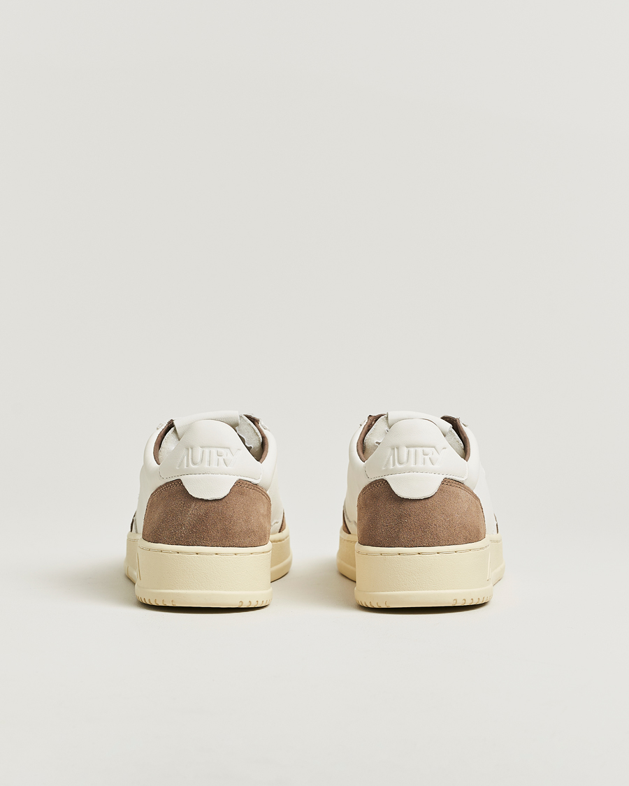 Herre | Sneakers | Autry | Medalist Low Sneaker White/Tobacco