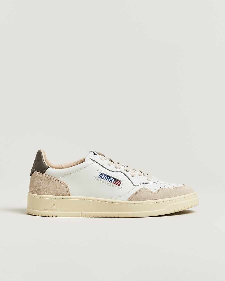 Herre | Sneakers | Autry | Medalist Low Sneaker White/Morel
