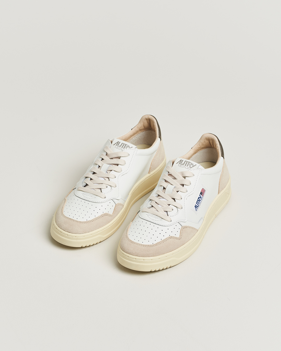 Herre | Sneakers | Autry | Medalist Low Sneaker White/Morel