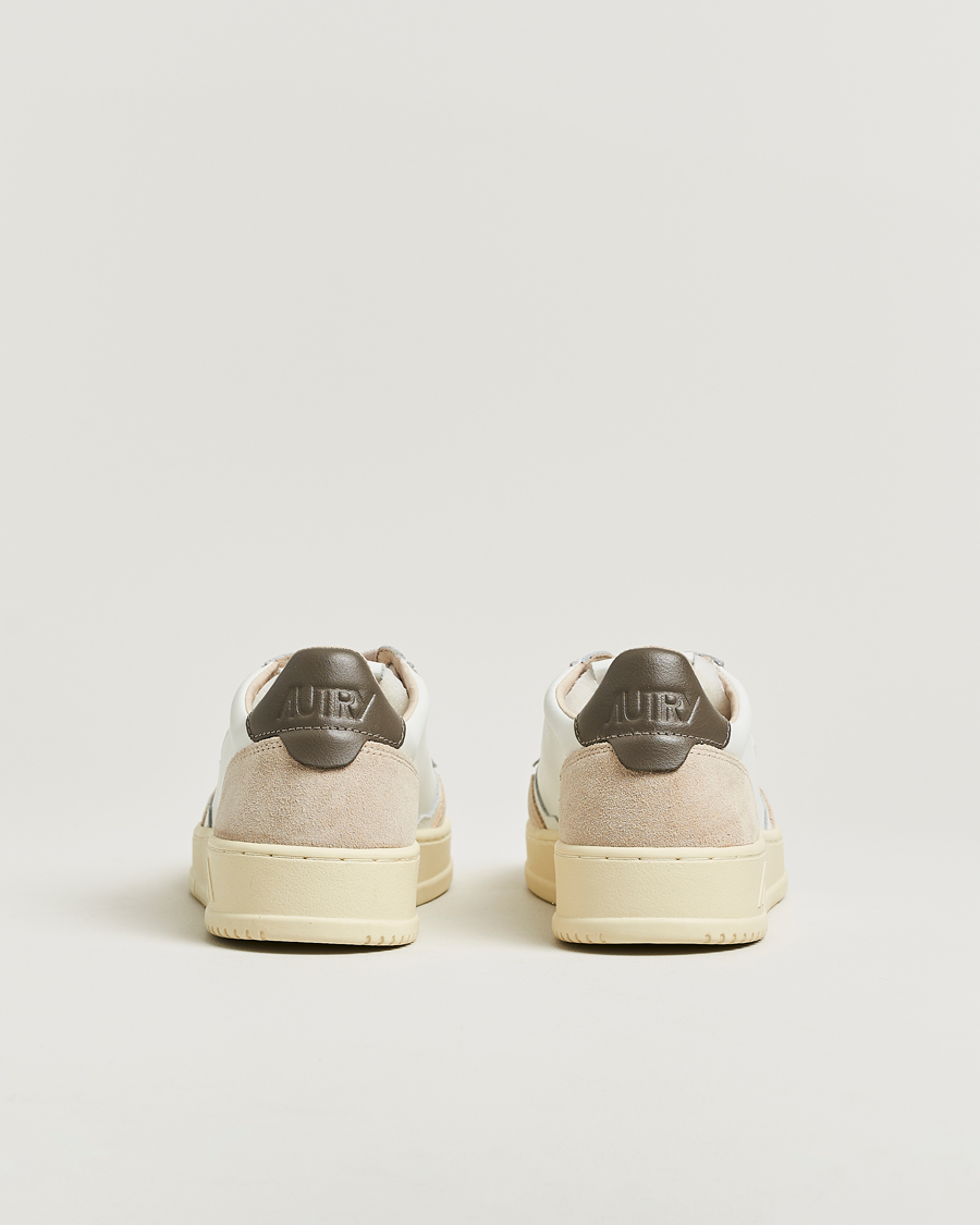 Herre | Sneakers | Autry | Medalist Low Sneaker White/Morel