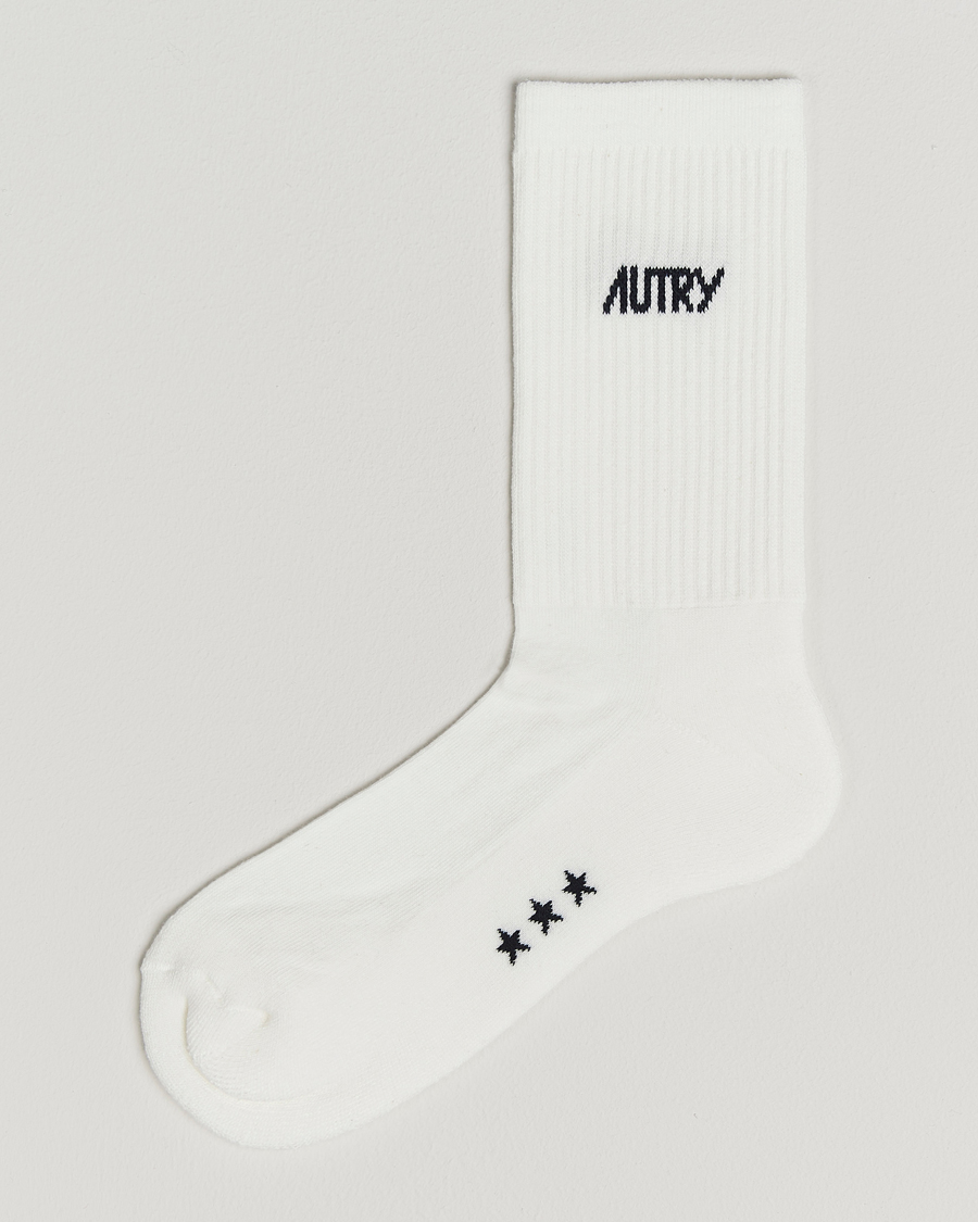 Herre | Undertøy | Autry | Logo Socks White