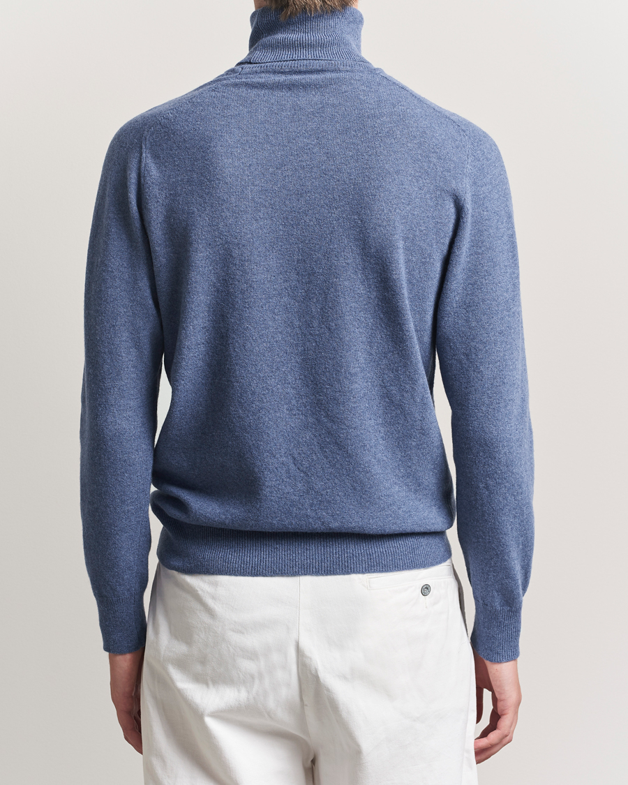 Herre | Gensere | Altea | Wool/Cashmere Rollneck Blue