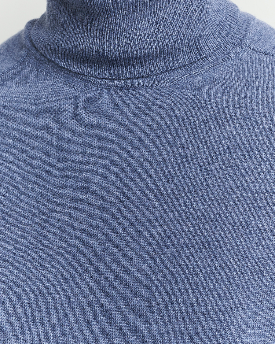Herre | Gensere | Altea | Wool/Cashmere Rollneck Blue