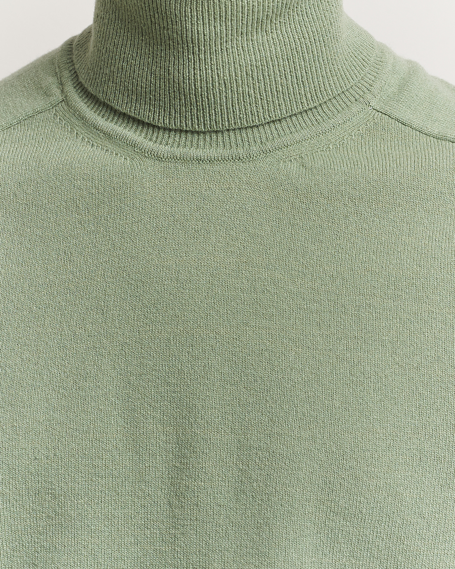 Herre | Gensere | Altea | Wool/Cashmere Rollneck Green