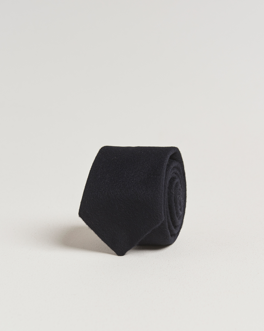 Herre | Slips | Amanda Christensen | Cashmere 8cm Tie Navy