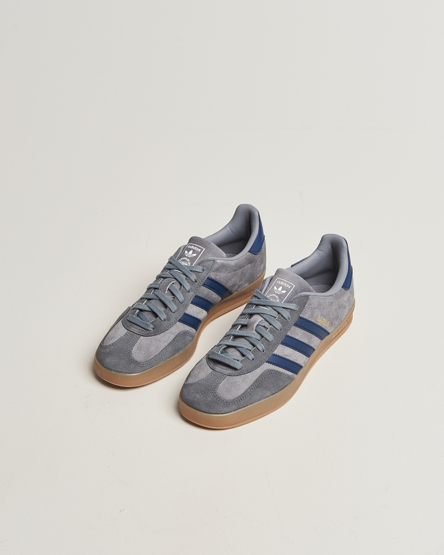 Herre | Sneakers | adidas Originals | Gazelle Indoor Sneaker Grey/Navy