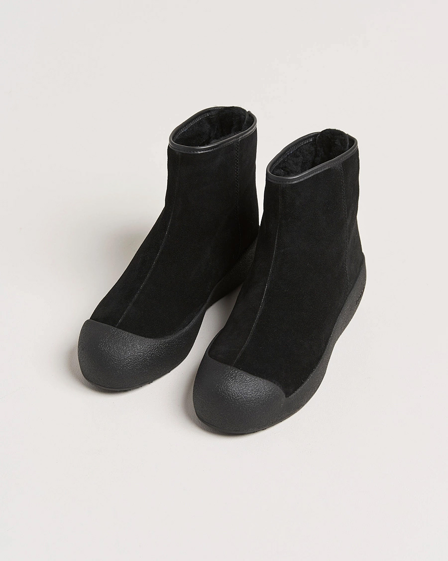 Herre | Bally Guard III M Soft Curling Boot Black | Bally | Guard III M Soft Curling Boot Black