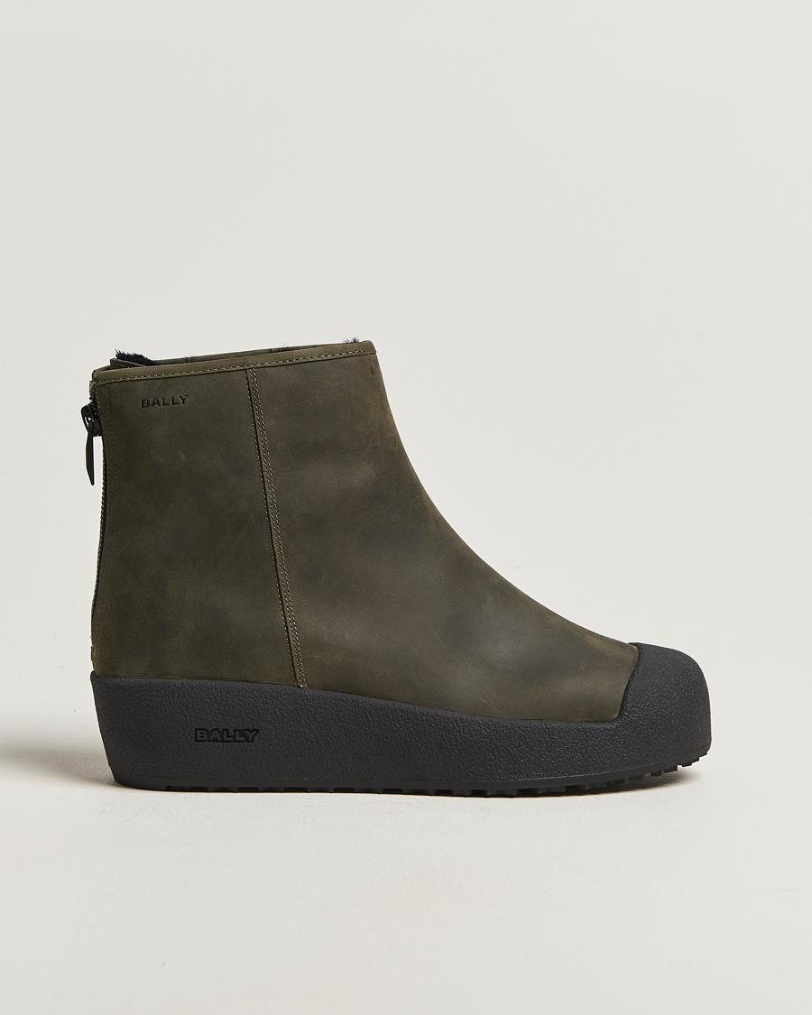 Herre | Bally Guard III M Soft Curling Boot Dark Green | Bally | Guard III M Soft Curling Boot Dark Green