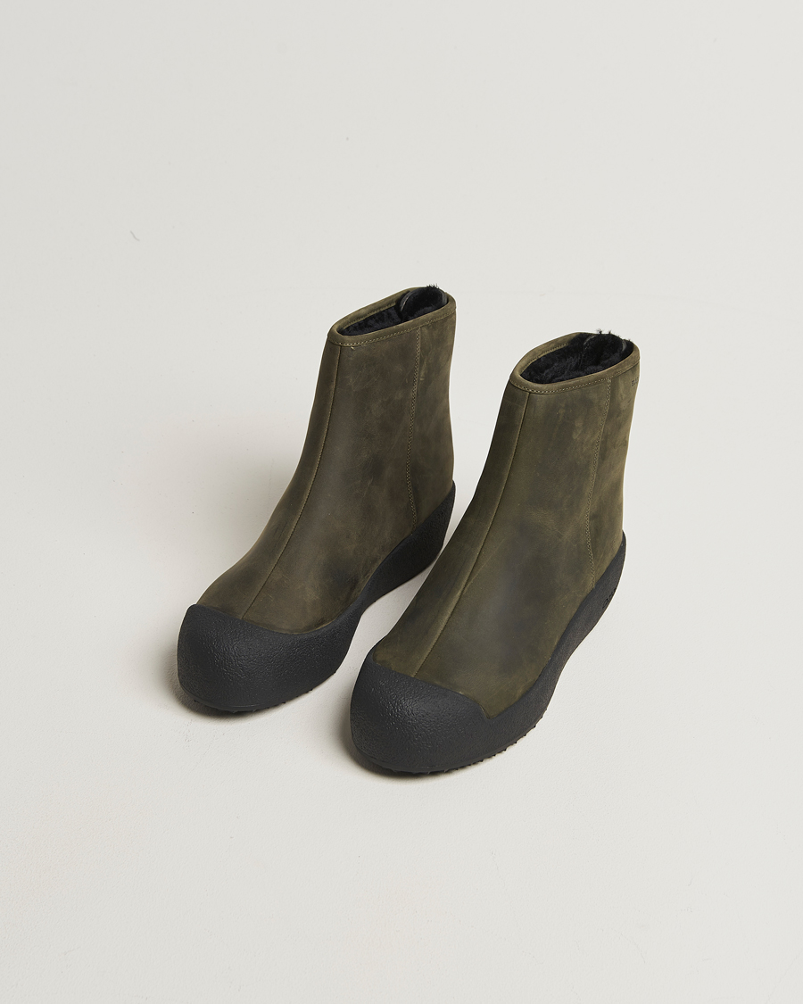 Herre | Bally Guard III M Soft Curling Boot Dark Green | Bally | Guard III M Soft Curling Boot Dark Green