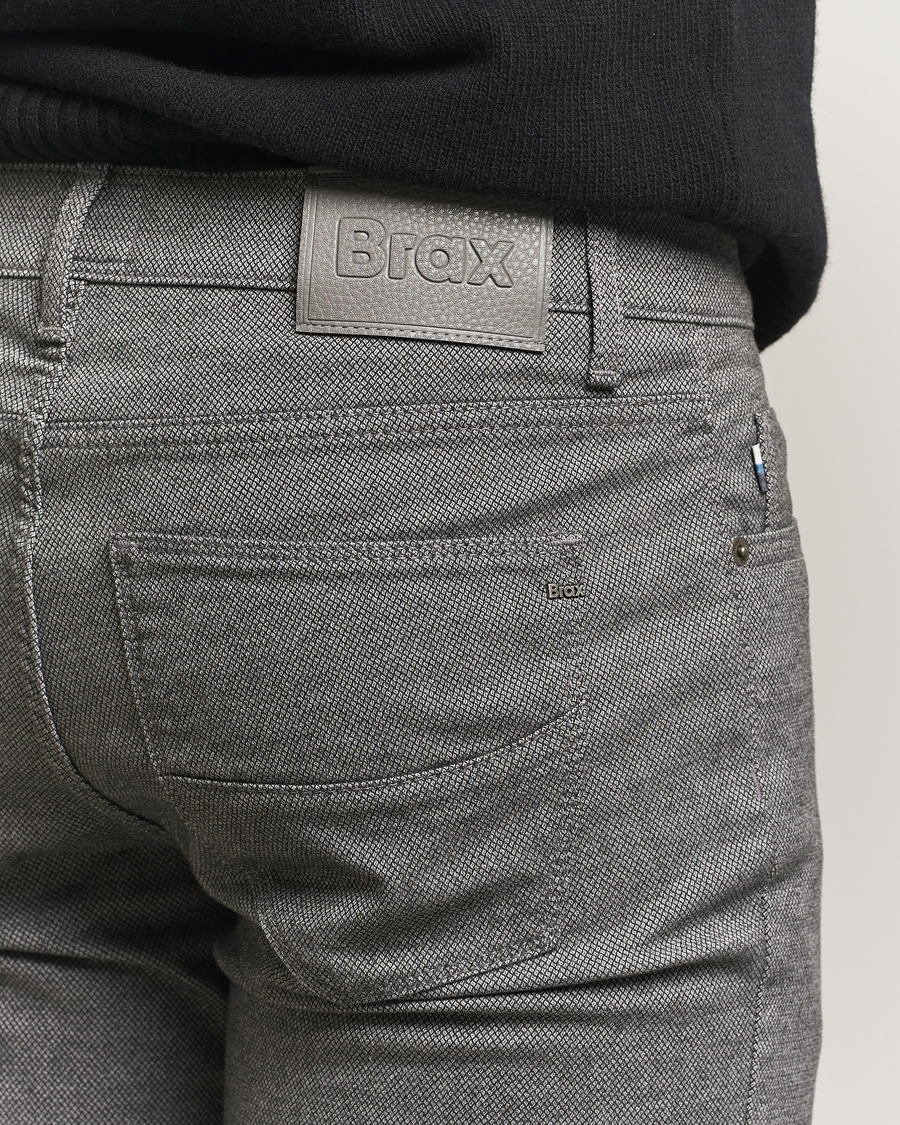 Herre | Bukser | Brax | Cadiz Woo.Look 5-Pocket Pants Graphit