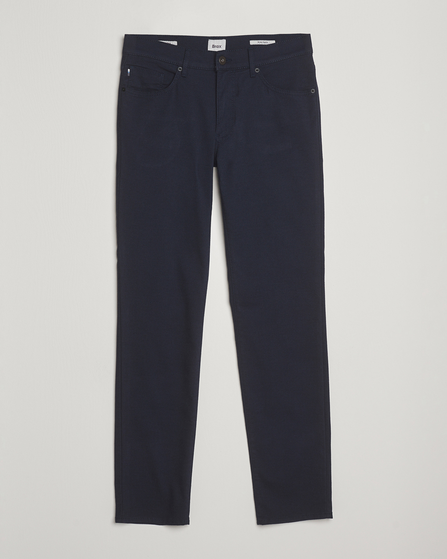 Herre | Bukser | Brax | Cadiz Woo.Look 5-Pocket Pants Universe Blue