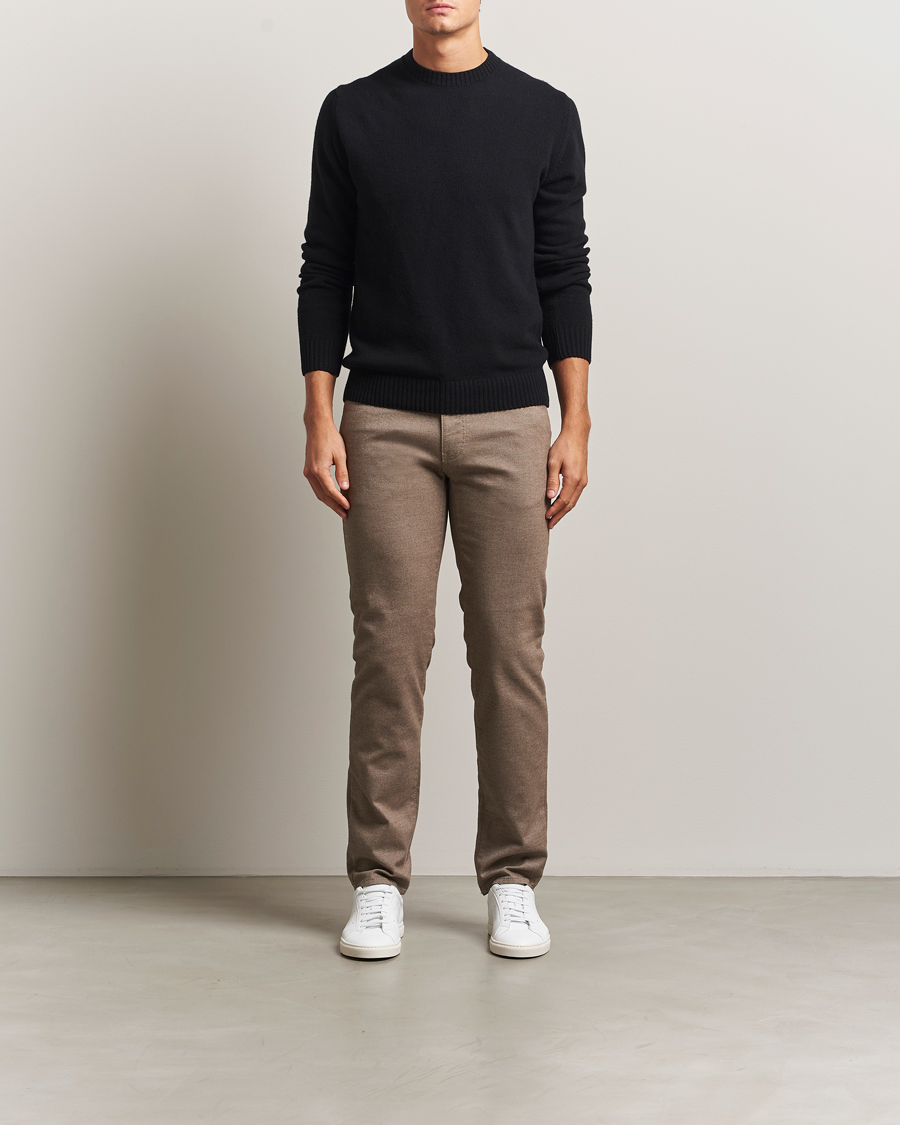 Herre | Bukser | Brax | Cadiz Woo.Look 5-Pocket Pants Camel