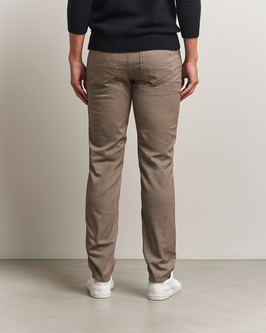 Herre | Bukser | Brax | Cadiz Woo.Look 5-Pocket Pants Camel