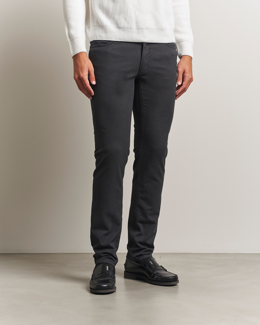 Herre | Bukser | Brax | Chuck Hi-Flex 5-Pocket Pants Elephant Grey