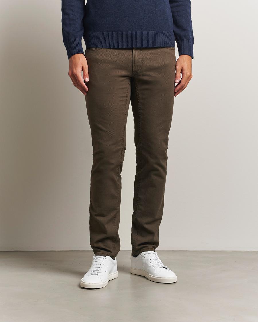 Herre | Bukser | Brax | Chuck Hi-Flex 5-Pocket Pants Nougat