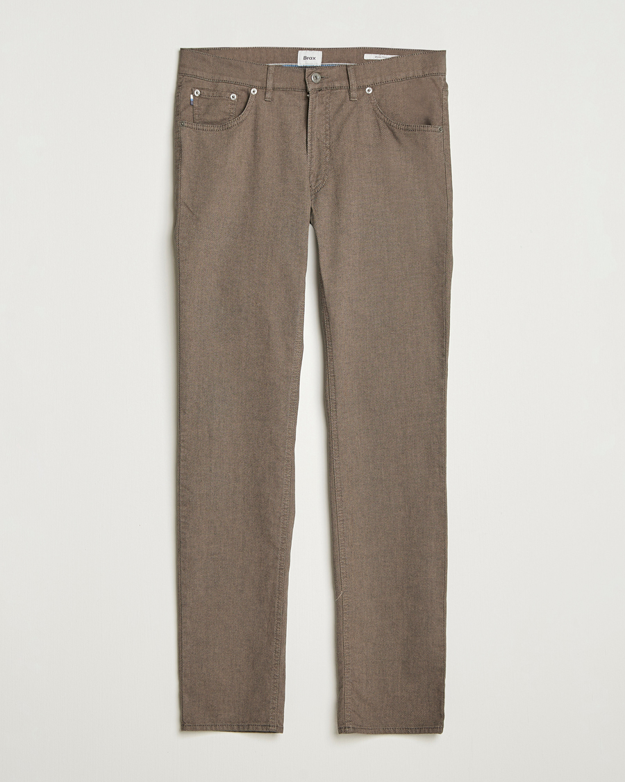 Herre | Bukser | Brax | Chuck Hi-Flex 5-Pocket Pants Walnut