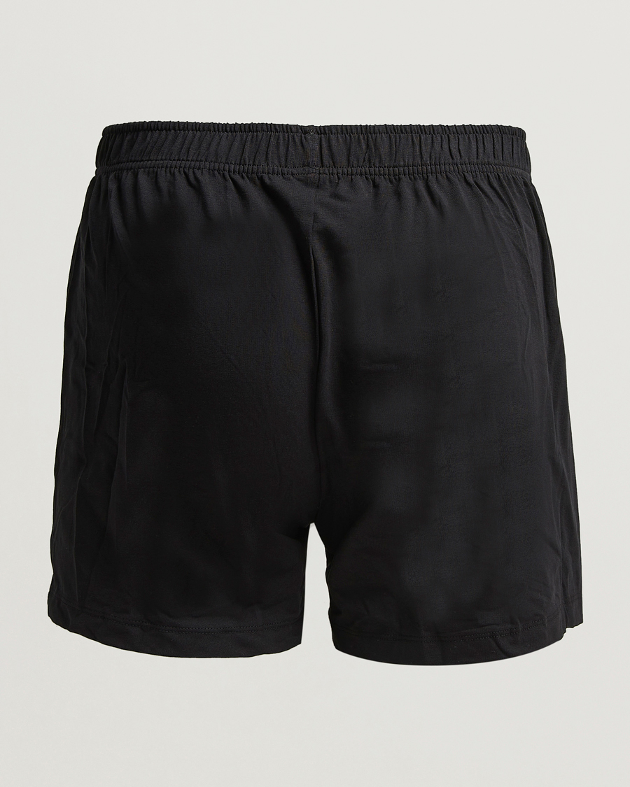 Herre | Undertøy | Bread & Boxers | 2-Pack Jersey Boxer Shorts Black