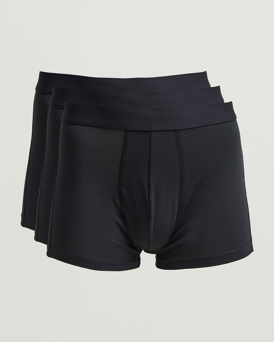 Herre | Undertøy | Bread & Boxers | 3-Pack Trunk Dark Navy