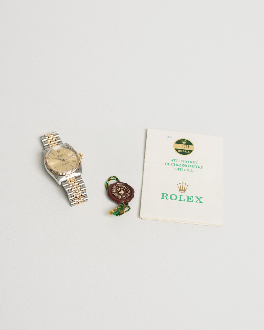 Herre | Rolex Pre-Owned Datejust 36 G/S | Rolex Pre-Owned | Datejust 36 G/S